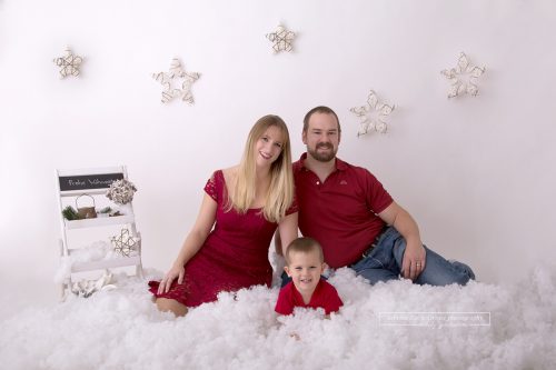 Weihnachts Familienfoto in Wien