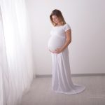Ein kugelrunder Schwangerschaftsbauch