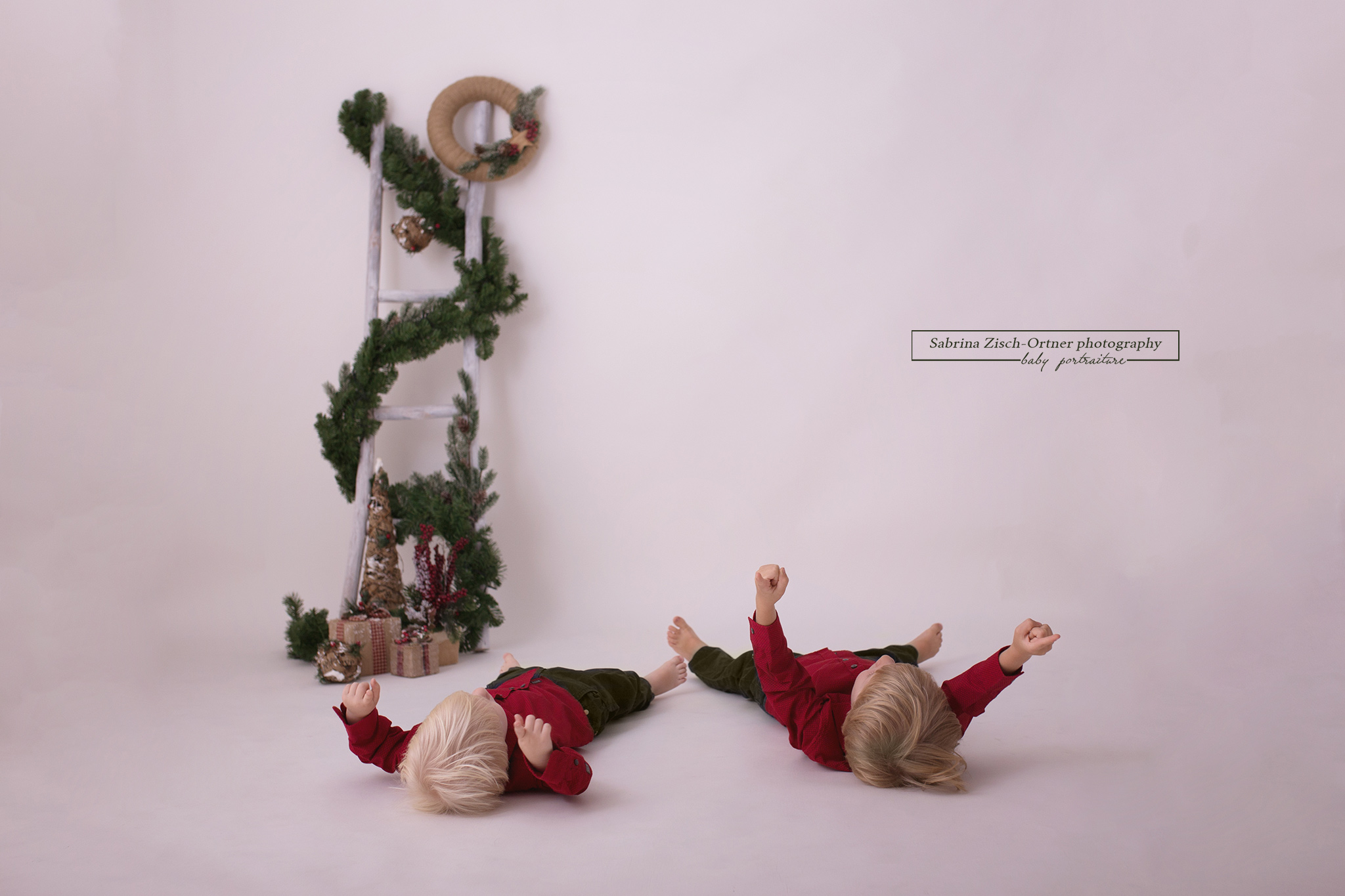 sichtbare Spaß beim weihnachtlichen Shooting mit Sabrina Zisch-Ortner photography