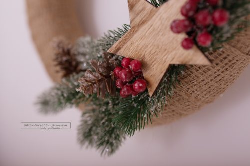 selbstgemachte weihnachtliche Hängedeko von der Fotografin Zisch-Ortner