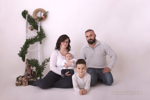 Fotoshooting zu Weihnachten mit dem kleinstem Nachwuchs