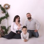 Fotoshooting zu Weihnachten mit dem kleinstem Nachwuchs