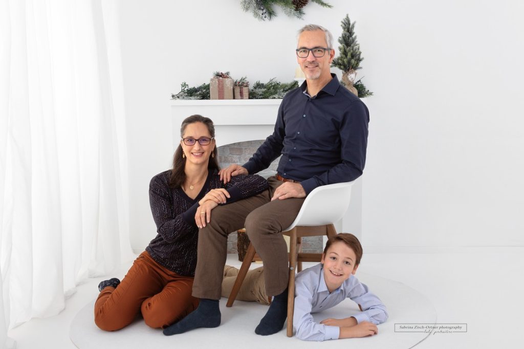 Familienfoto bei meinen jährlich stattfindenden Weihnachtsminis