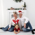 Familienfotoshooting als Geschenk zu Weihnachten