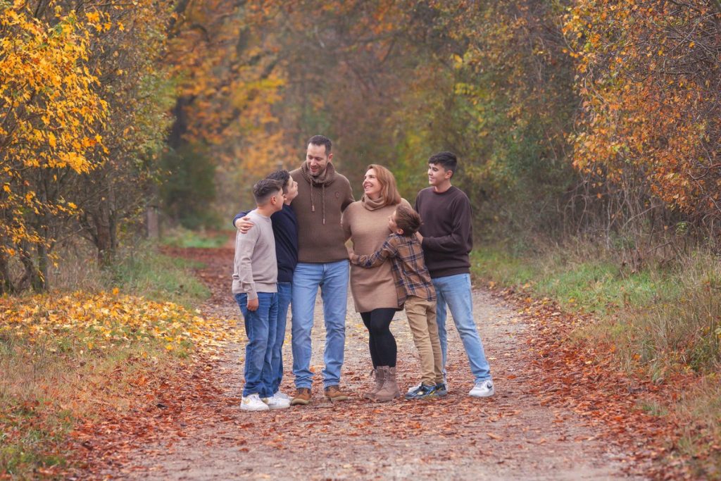 Familien Fotos im Herbst in Wien und Umgebung